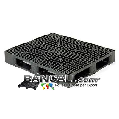 BANCALE PERIMETRALE 100x120 ROBUSTO GRIGLIATO SLITTE su tutti i 4 lati, per portate consistenti.