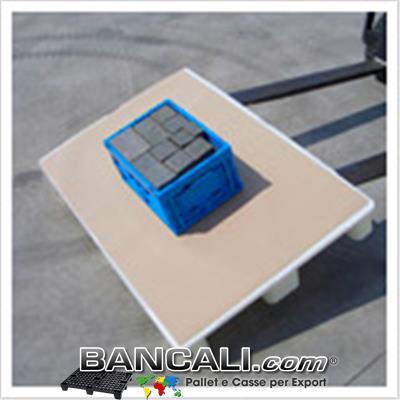 Fogli Antiscivolo della merce dal Pallet di Grammatura 110 gr. al Metro Quadro; di dimensione 740 mm x 1140 mm. Venduti preferibilmente a Bancale completo da 1.000 pezzi a confezione.