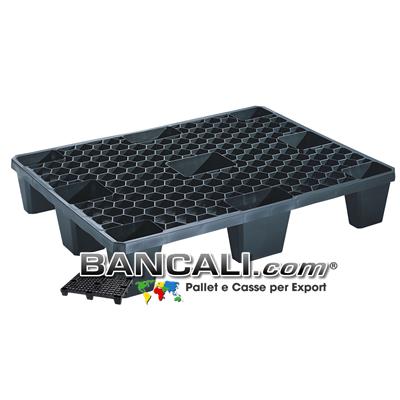MiniPallet in Plastica 600x800 EXPORT-PALLET® Inseribile Grigliato, Leggero AirPALLET®  Peso Tara 3 Kg. 