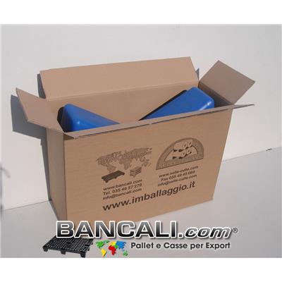 Scatolone in Cartone come imballo per spedire le selle-culle in plastica e altri accessori.